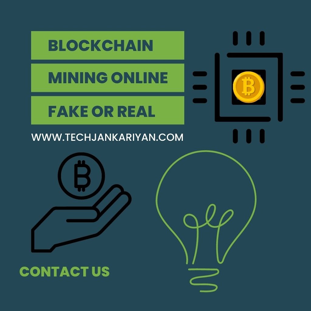 blockchain mining online real or fake