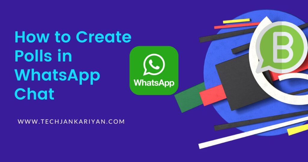 how to create polls in whatsapp chat